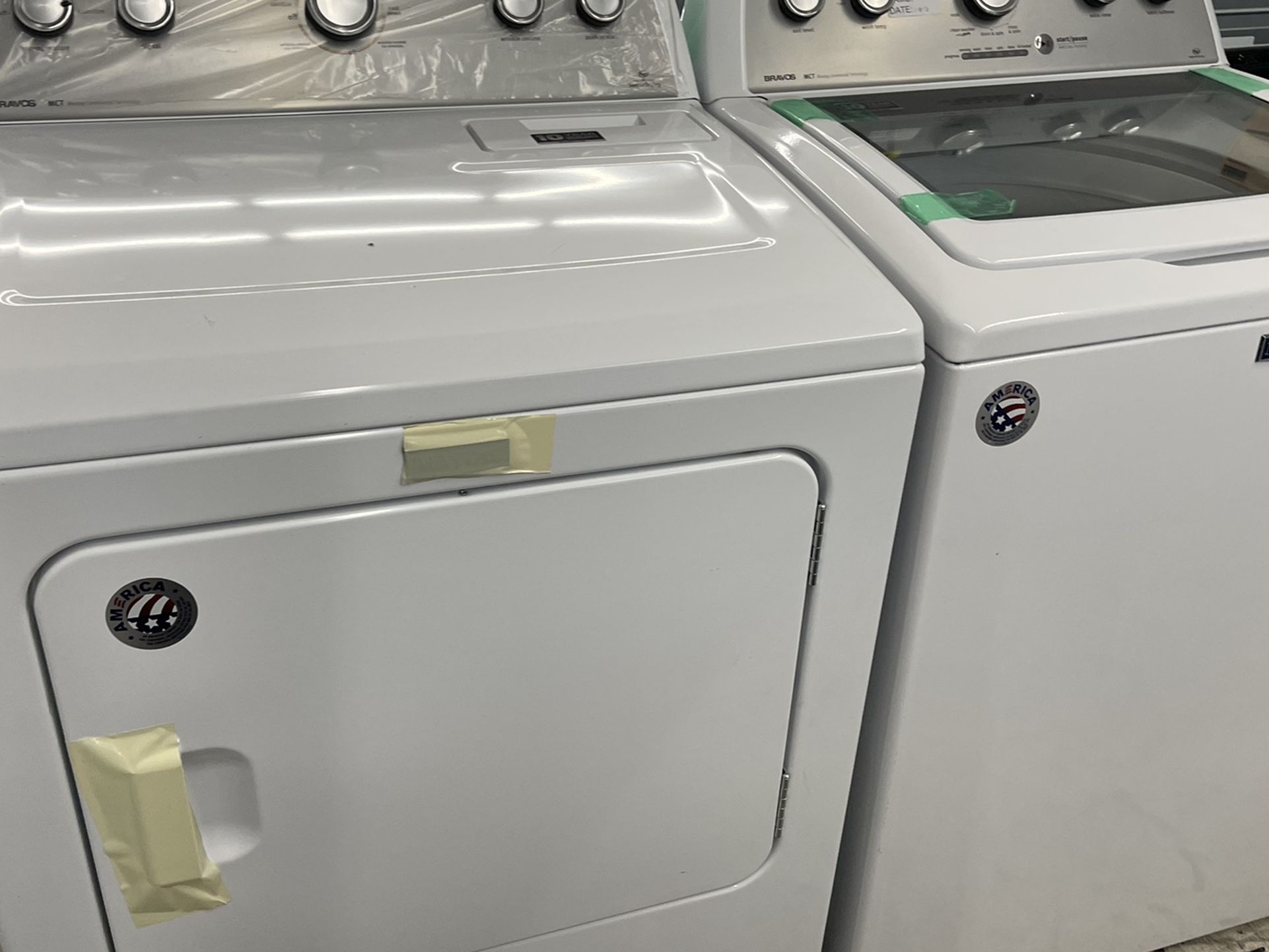 Maytag Washer And Dryer Set In White New Open Box