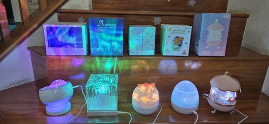 $10 Each NEW IN BOX Night Light With White Noise Sound