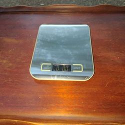 Vivitar Slim Digital Kitchen Scale – Stainless Steel Platform
