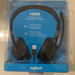 H390 Logitech Earphone For Computer 