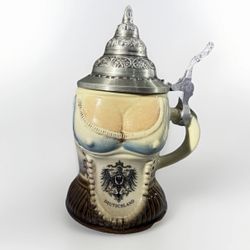 Bavarian King Barmaid Deutschland Edition Beer Stein Authentic