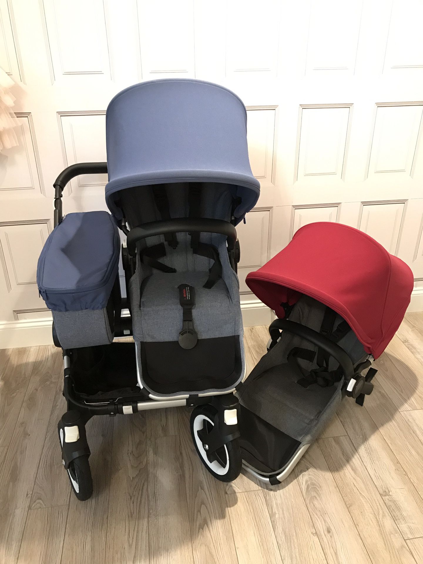 Bugaboo Donkey 2 Duo Double Or Single Stroller. New(open Box)