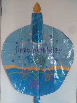 First birthday balloon
