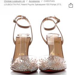 Christian Louboutin w/ rhinestones