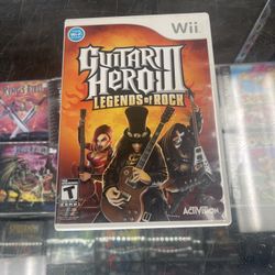 Guitar Hero 3 Wii $30 Gamehogs 11am-7pm