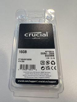 Crucial RAM Laptop Memory