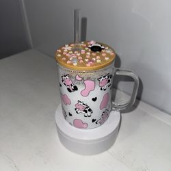 Tasa De Vidrio De Vaquita 