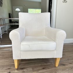 White Arm Chair 