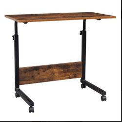 Side Table Rolling -  Computer Desk Stand