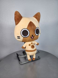 11" Monster Hunter Tan Felyne Cat Plush