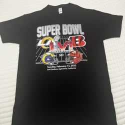 Super Bowl LVI T-Shirt, featuring the Los Angeles Rams and Cincinnati Bengals