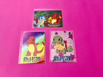 8 Set Mew Charmander Squirtle Japanese 90s Vending 