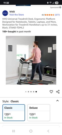 Universal Vivo Desk Top for Treadmill .