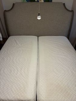 Reverie personal comfort split king bed