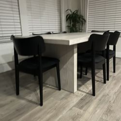 Crate & Barrel Dining Set