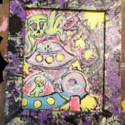 Alien  Painting 