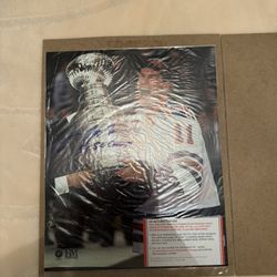 Mark Messier Stanley Cup Signed Picture