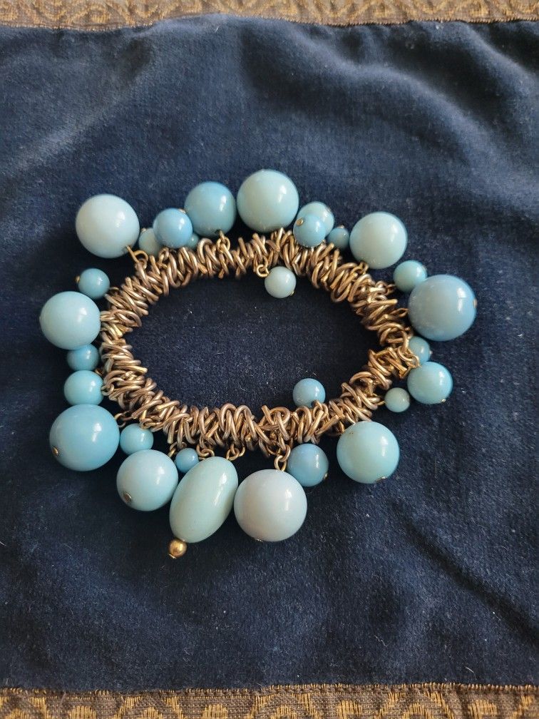 Turquoise Beaded Bracelet 