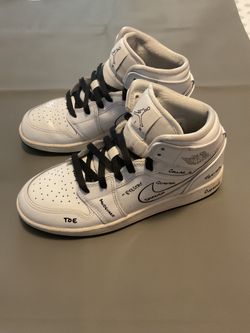 Air Jordan 1 Mid Gs “Schematics”