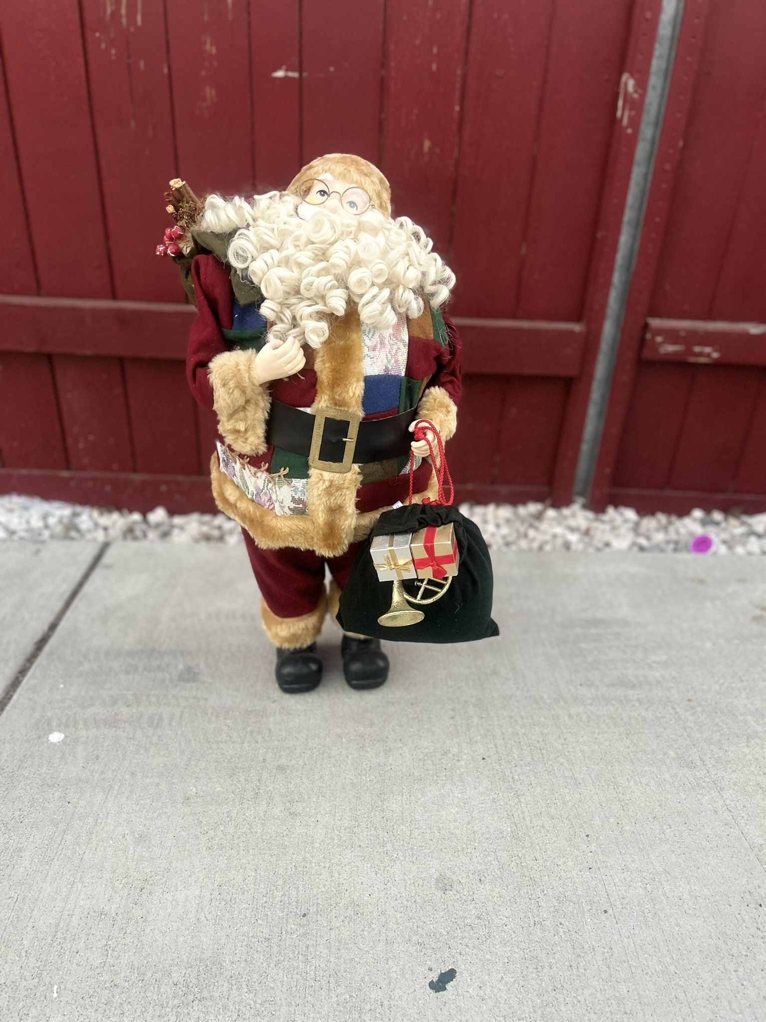 2 Feet 9” Tall Santa Claus Christmas Decor