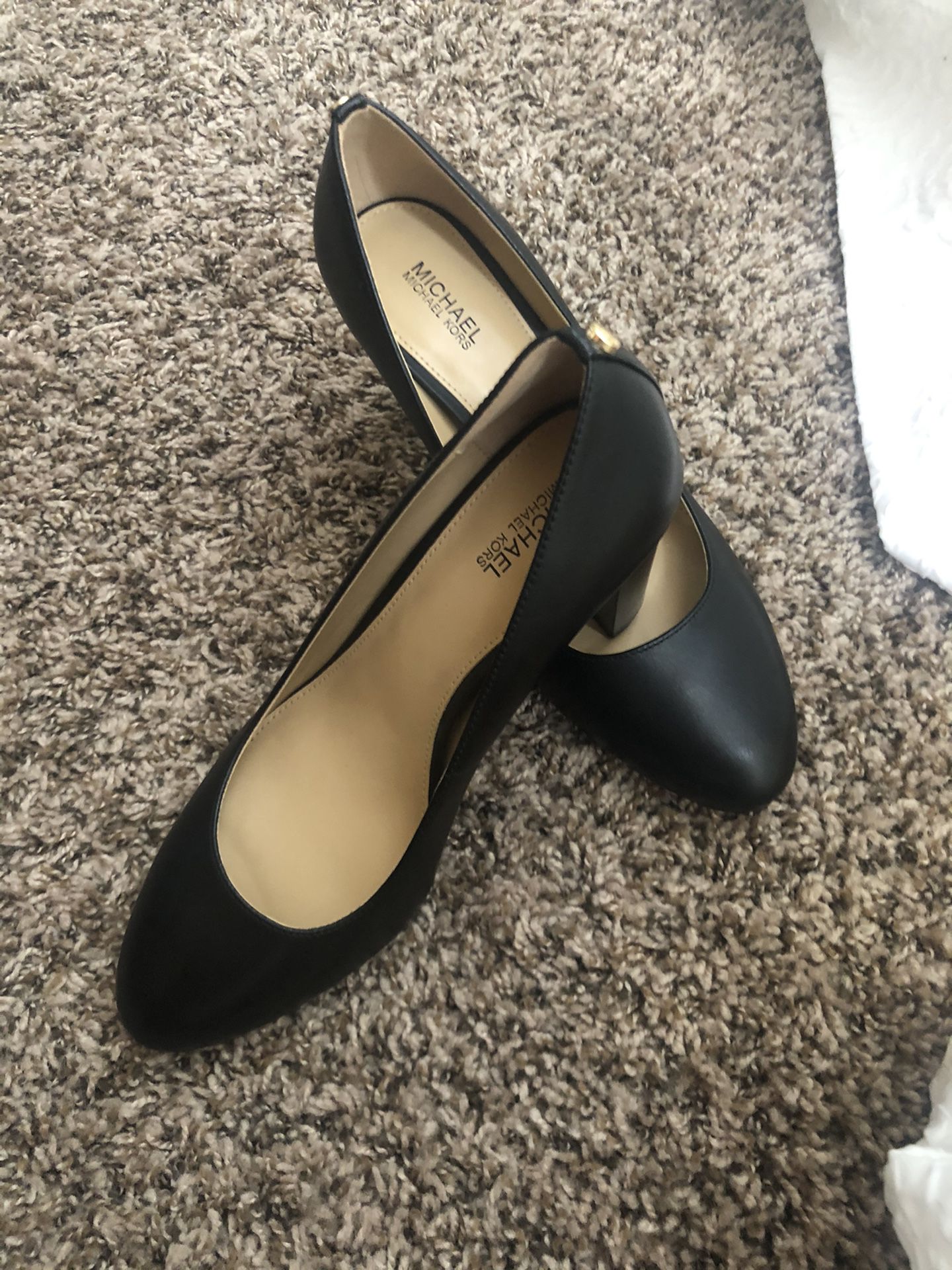 New Michael Kors black heels