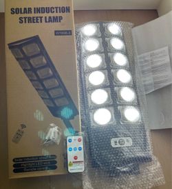 Solar Induction Street Lamp W789B-6 with Remote