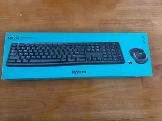 Brand New Logitech MK270 Wireless Keyboard and Mouse Combo