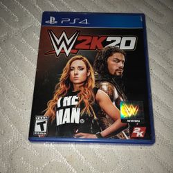 PS4 WWE 2K20