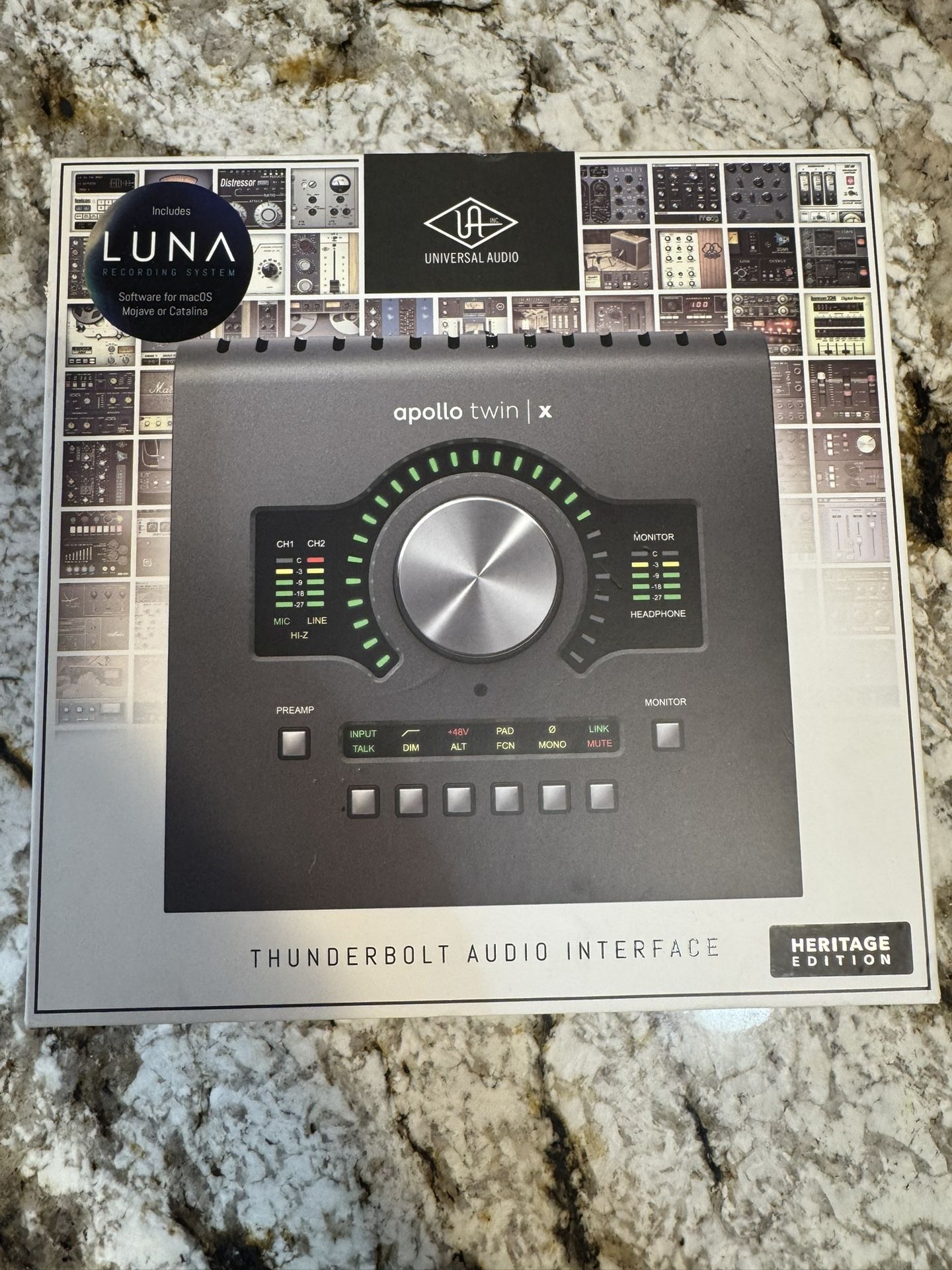 Universal Audio Apollo Twin X DUO Heritage Edition Thunderbolt 3