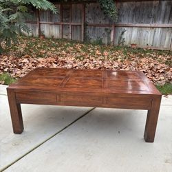 Solid Wood Coffee Table 