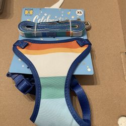 New Leash And Harness XS Extra Small 