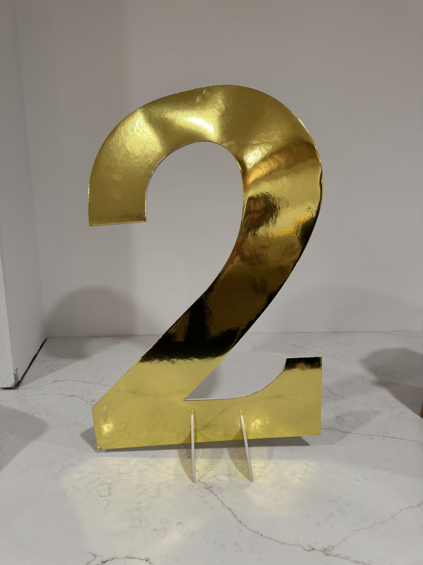Number 2 Sign For Bday