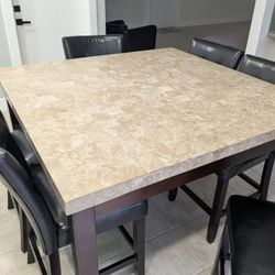 Kitchen  Dining Room Table With 6 Seats