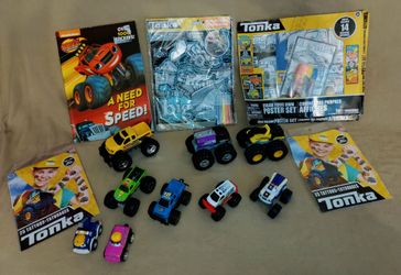 TRUCKS AND TONKA TRUCK BUNDLE! (PICK UP IN MODESTO)