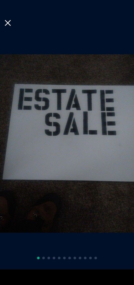 Estate Sale Everything Must Go. Appointment Only
