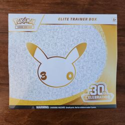 Pokemon 30th Celebration ETB Elite Trainer Box - ME: 30th Celebrations ETB (30C)