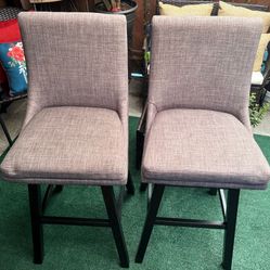 Grey Tall stools 