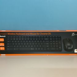 J5 Create Compact Wireless Keyboard And Mouse For Chrome OS