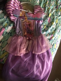 Rapunzel costume size 8