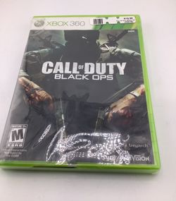 Xbox 360 Call Of Duty Black Ops