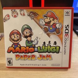Mario & Luigi: Paper Jam - Nintendo 3DS RED CASE