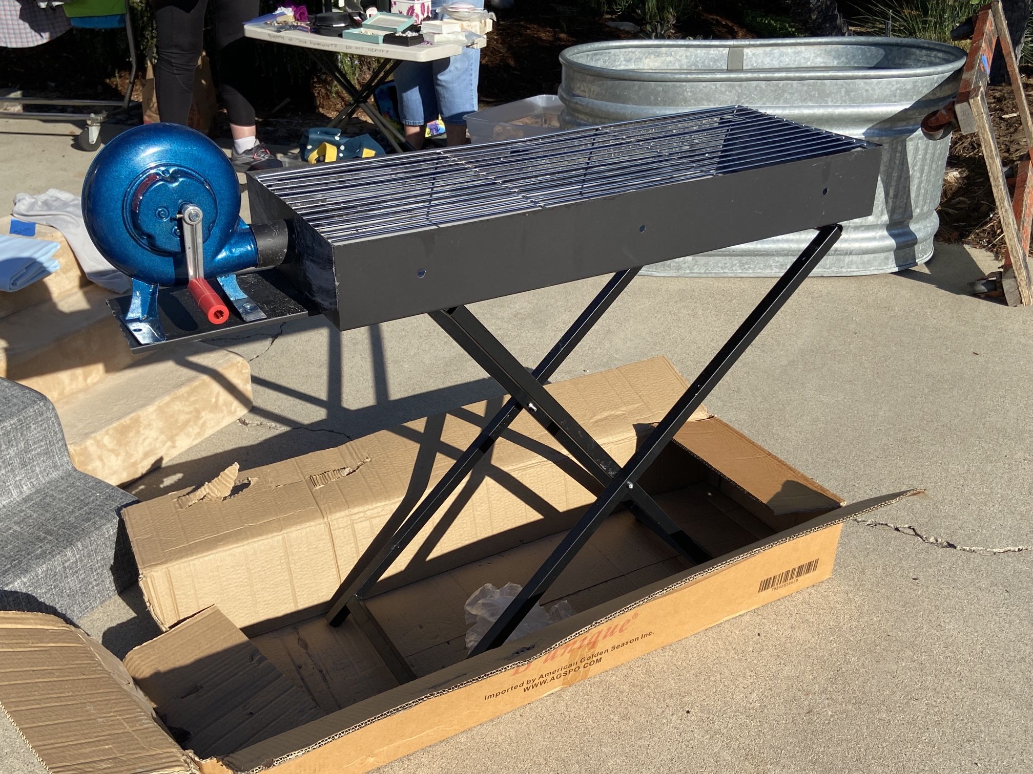 Kebab barbecue grill