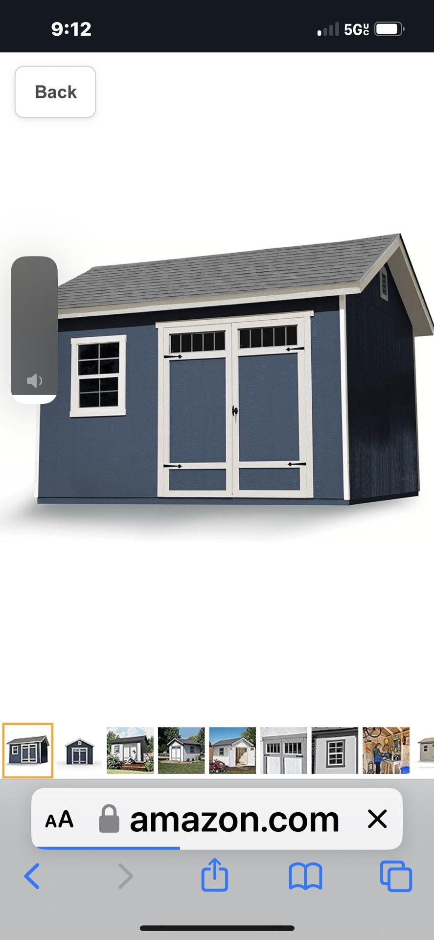 Storage Sheds Or Little Rooms