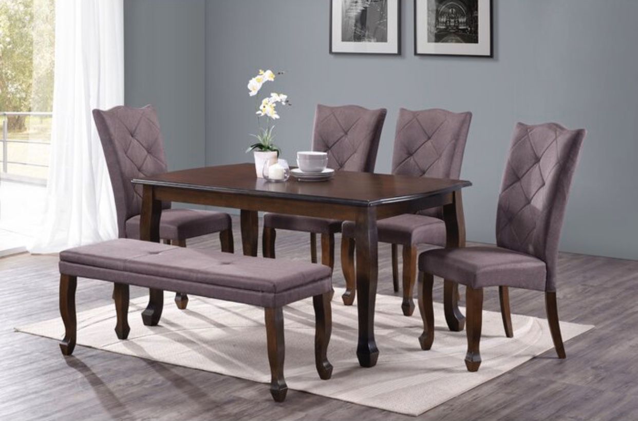 6pc dining table set