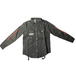 Skull Graphic Denim Jacket