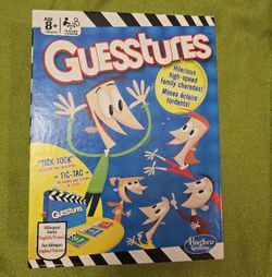Guesstures Family Game 4+ Players Bilingual French 2014 Fast Paced Charades 8+