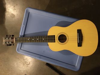 Kids acoustic and electric guitar