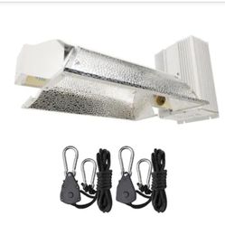 Hydro Crunch 25.25-in White 315-Watt Full Spectrum Cmh Grow Light Kit