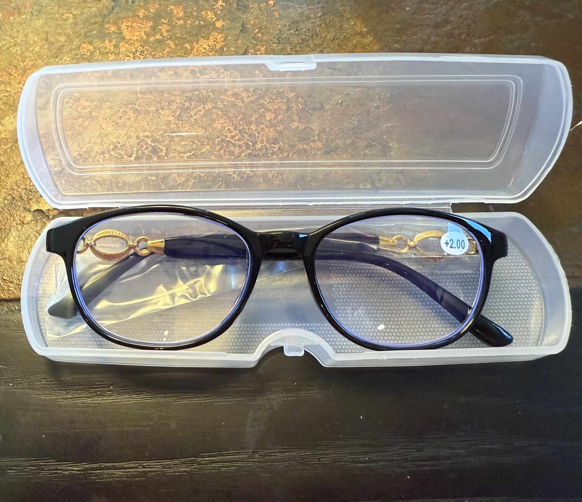Brands New +2.00 Reading Eye Glasses