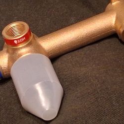 Sumerain Wall-Mounted Bathroom Faucet Rough-In Valve Body – Solid Brass Construction, 2-Handle Design, Universal Wall Mount for Concealed Installation